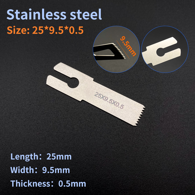 Orthopedic Small Blade Saw Bojin Blade Oscillating Saw Blade Orthopedic Tool 25*9.5*0.5