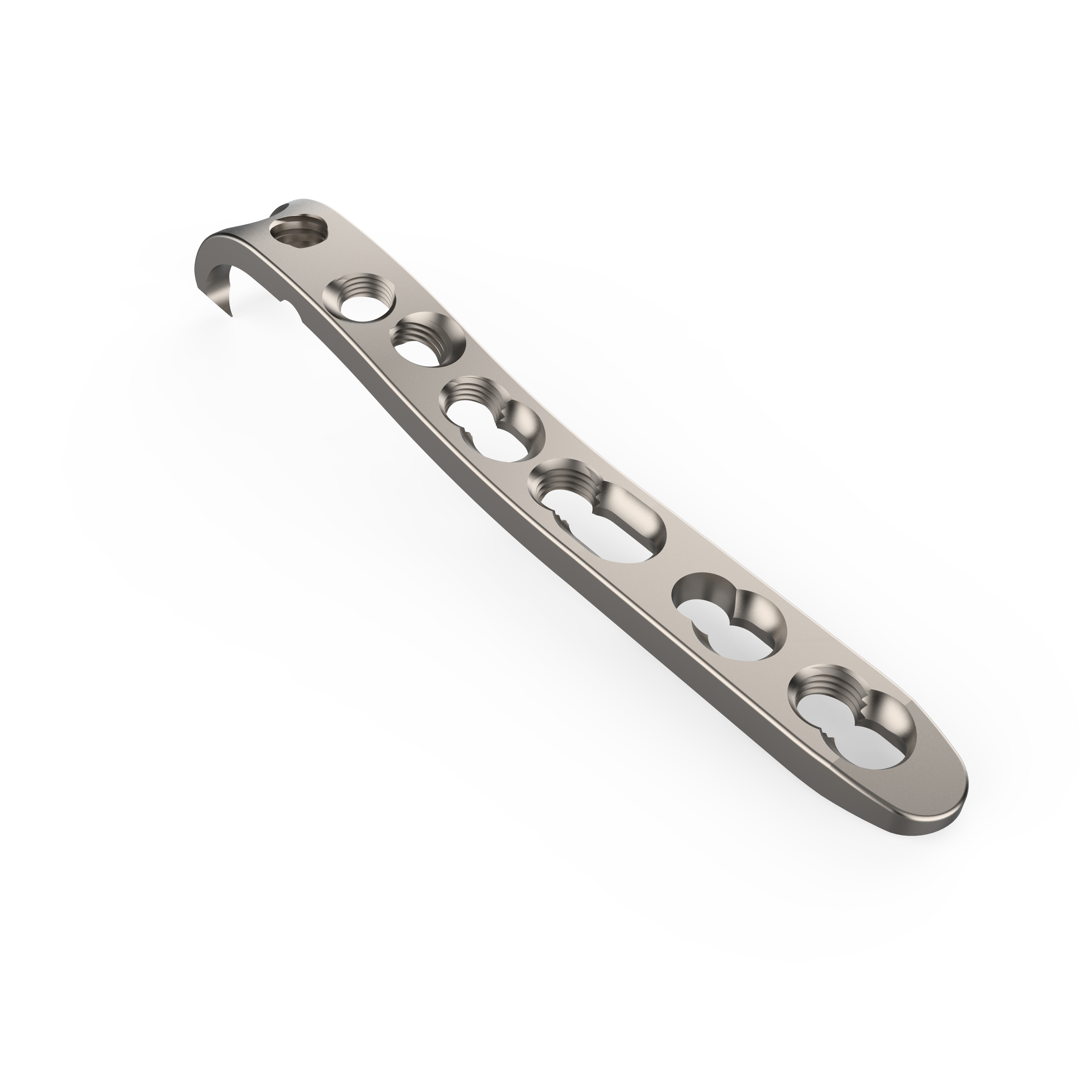 CANWELL Titanium for Distal Ulna Hook Locking Plate Mini Compression Bone Orthopedic Implants Trauma Fracture Surgery CE OEM
