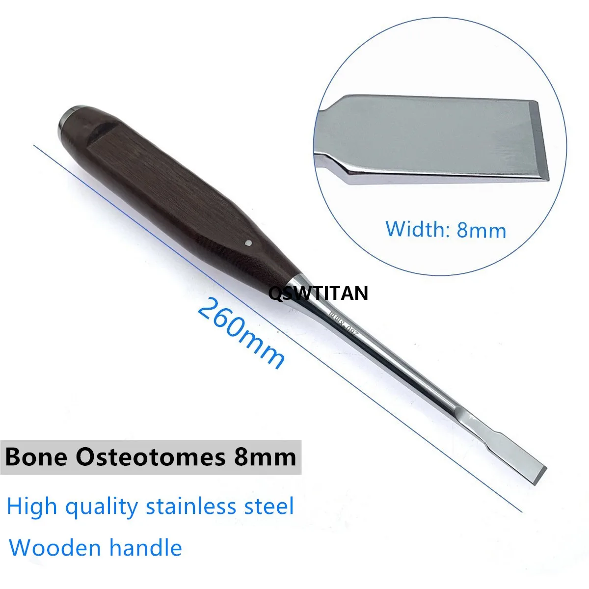 Orthopedic Surgical Osteotome Tip 2