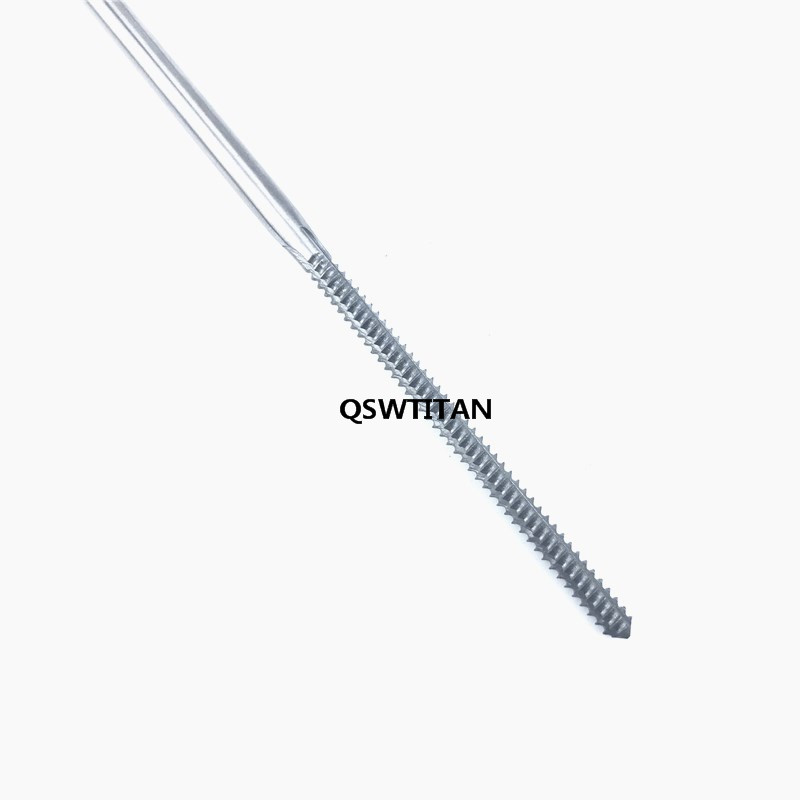 Stainless Steel Bone Tap with T Handle Tapping Device Orthopedic Veterinary Instrument Autoclaveable