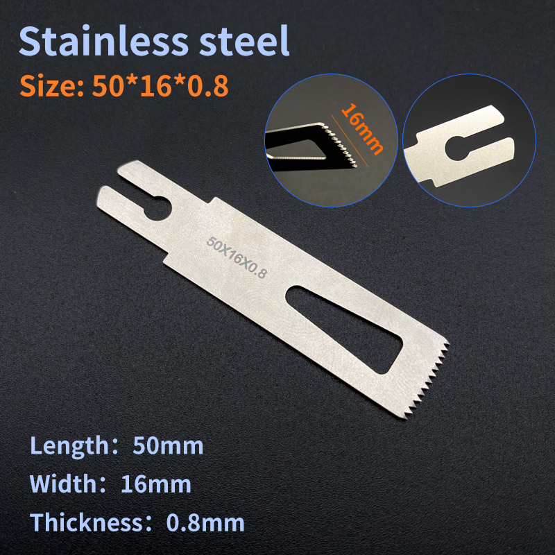 Orthopedic Small Blade Saw Bojin Blade Oscillating Saw Blade Orthopedic Tool 50*16*0.8