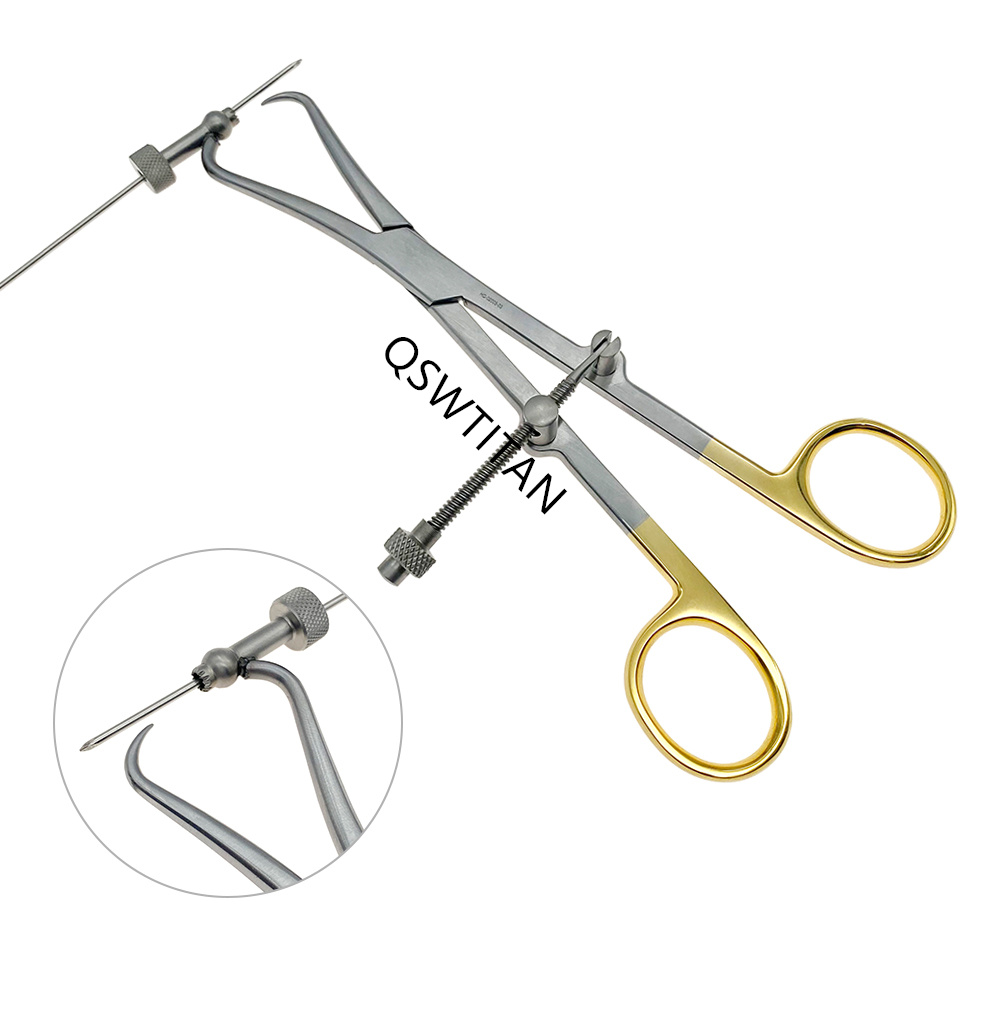 Plate Holding Forceps with Drill Guide Detail 3