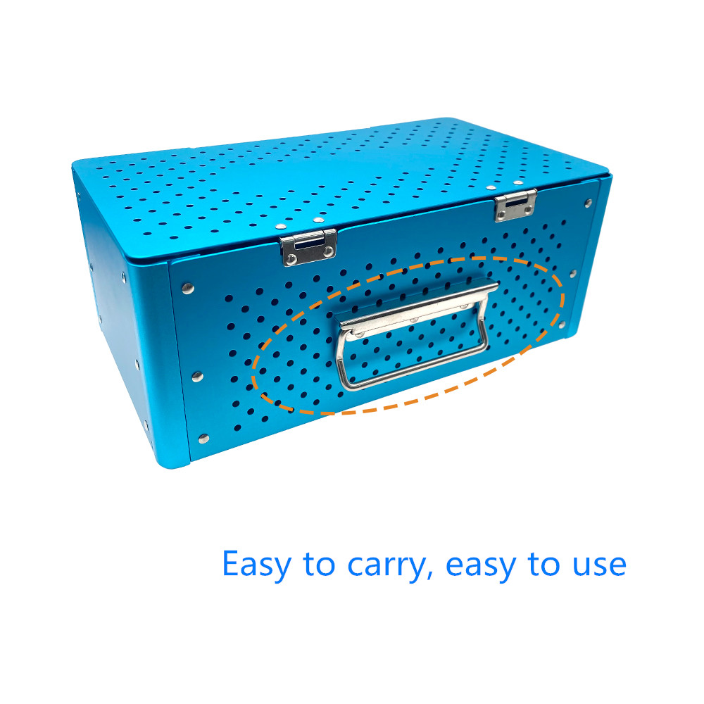 Aluminous Upper Lower Limb Locking Bone Screw Box Bone Nail Placement Storage Box Case Orthopedic Instrument