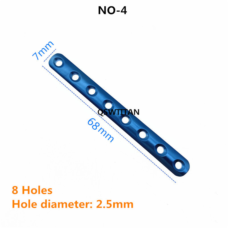8 holes bone plate
