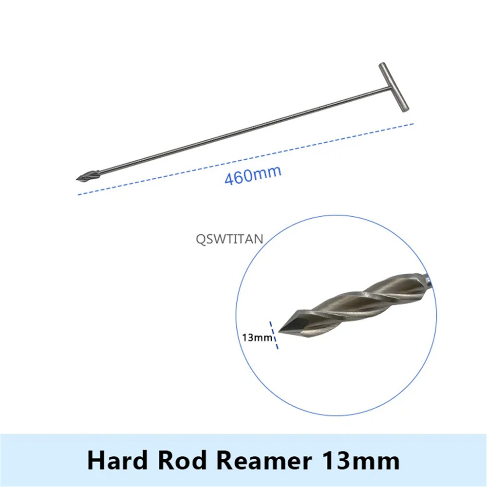 Hard Rod Reamer Instrument Stainless Steel 13mm