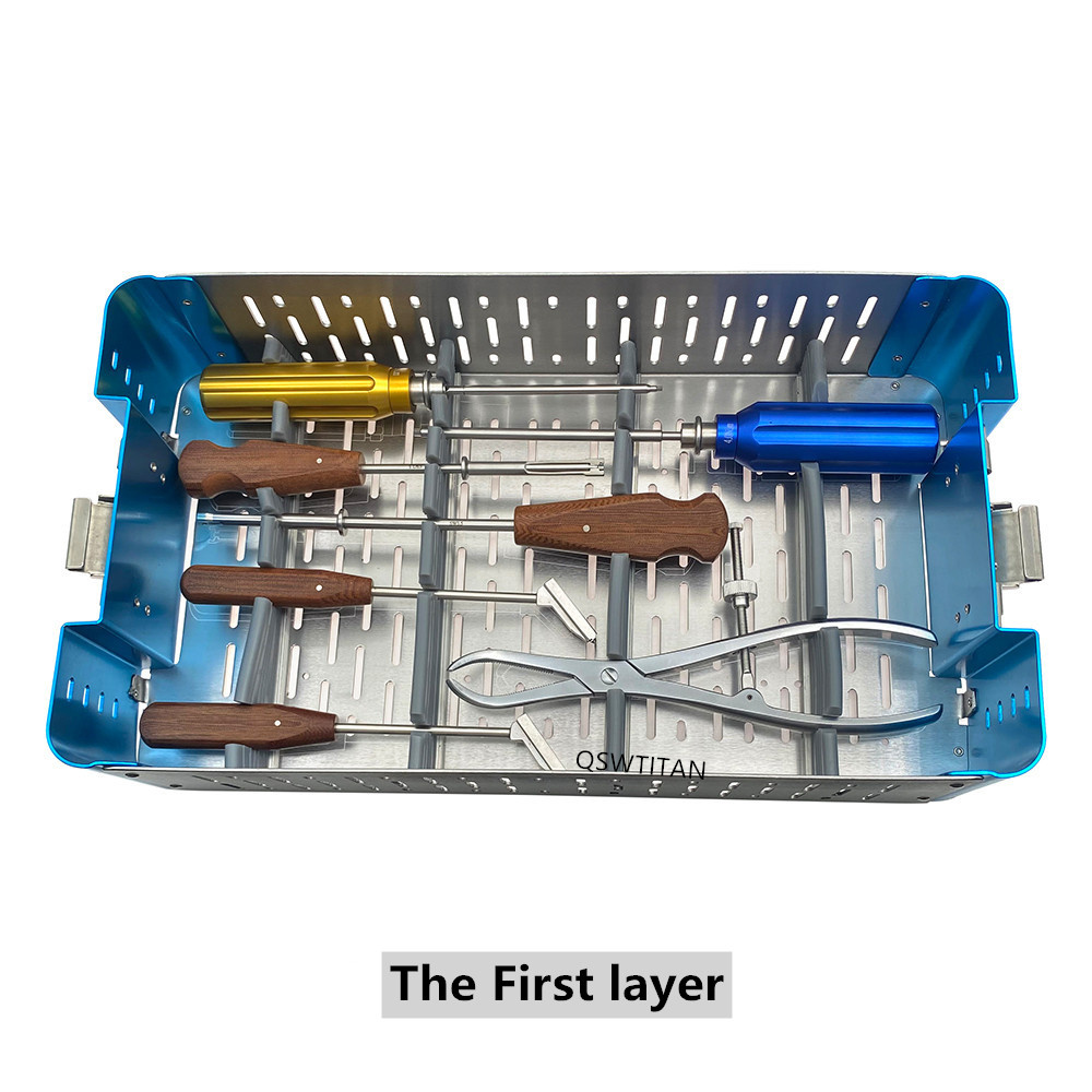 Orthopedic Instruments Locking Plate Instrument Kit for 4.0/5.0 Paediatrics Osteotomy Instrument Kit