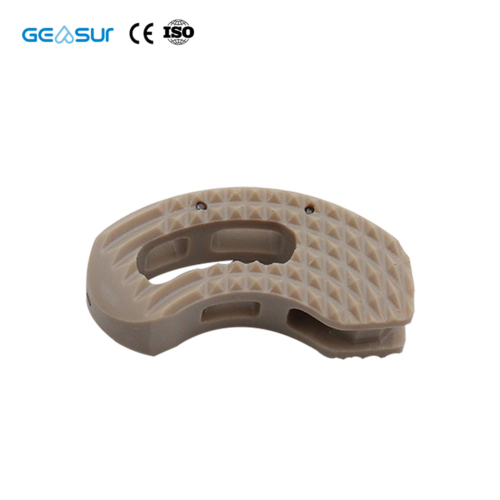 Geasure Titanium Coated PEEK OLIF Cage System-CE Approved Class III Lumbar Interbody Fusion Orthopedic Implant for Hospital Use