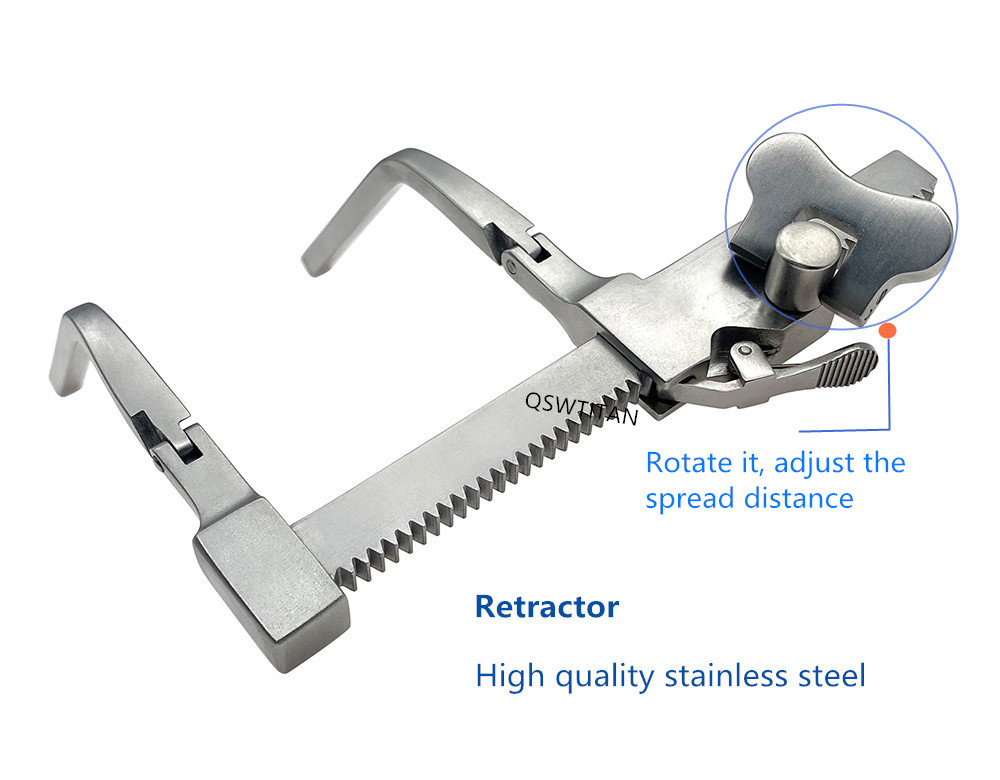 Orthopedic Cervical Distractor Surgical Tool Stainless Steel Vertebra Retractor Orthopedic Instrument