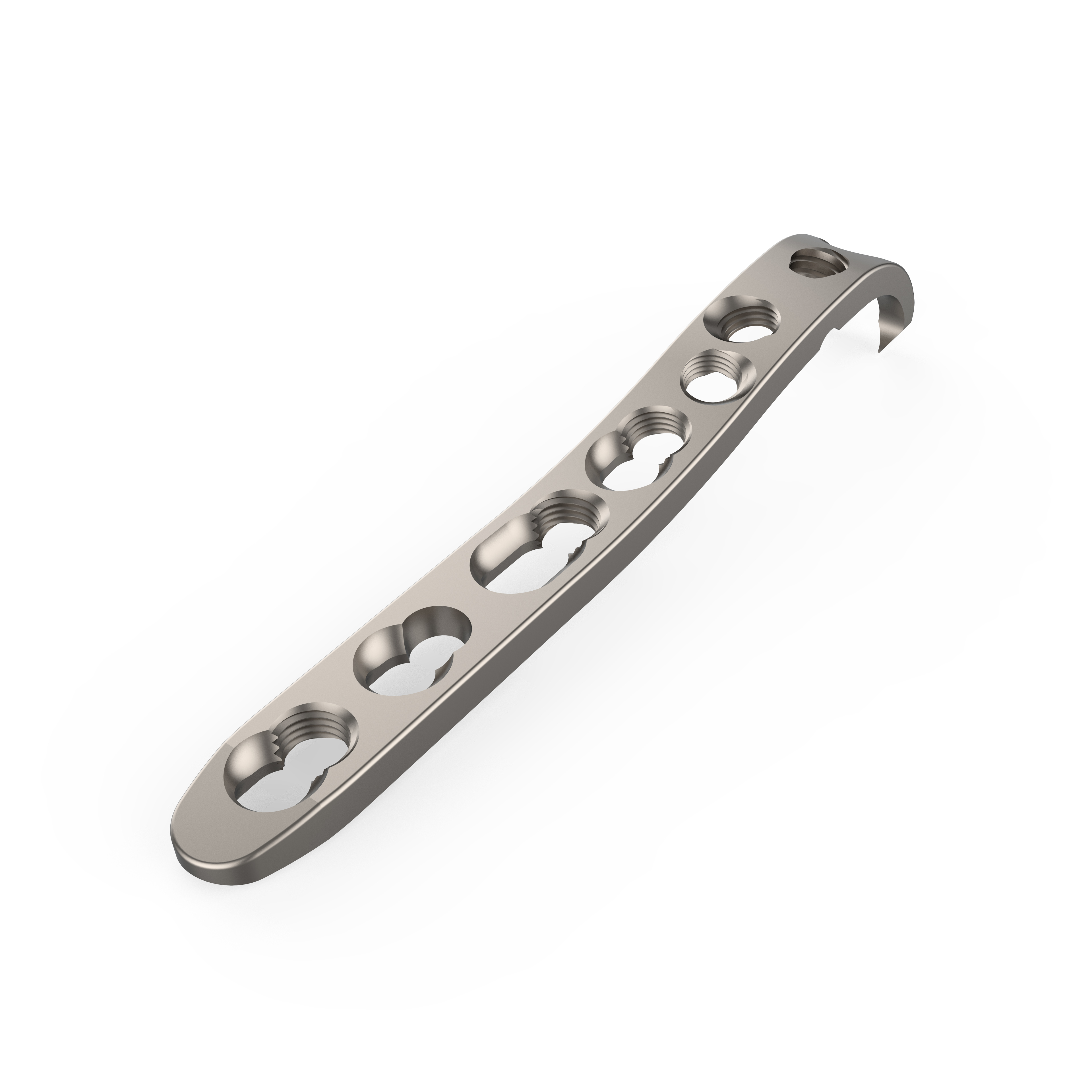 CANWELL Titanium for Distal Ulna Hook Locking Plate Mini Compression Bone Orthopedic Implants Trauma Fracture Surgery CE OEM
