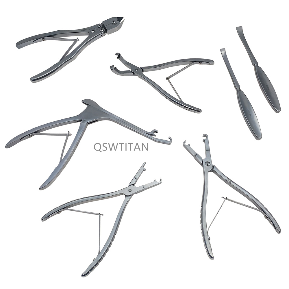 Orthopedic Set Rib Plate Instrument  Trauma Orthopedic Surgical Instrument Set