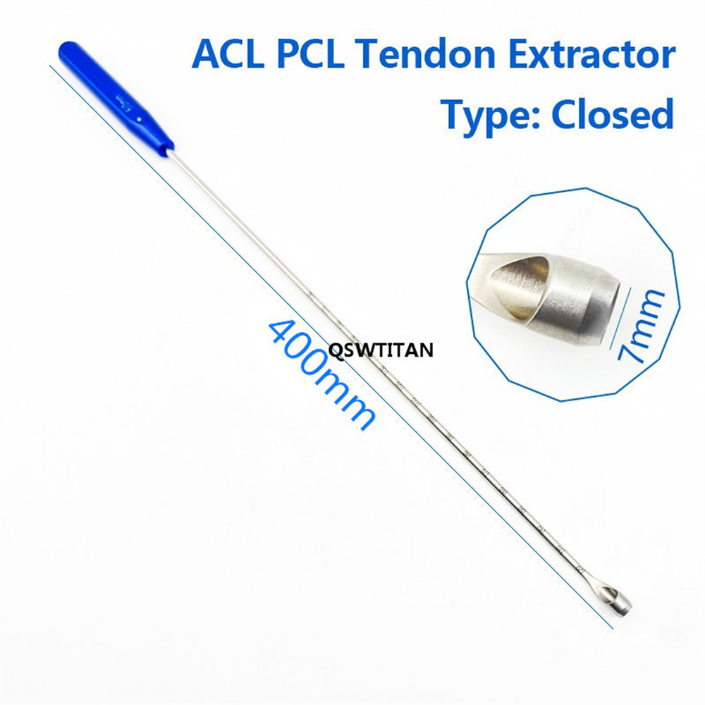 ACL PCL Instruments Tendon Extractor 7mm closed