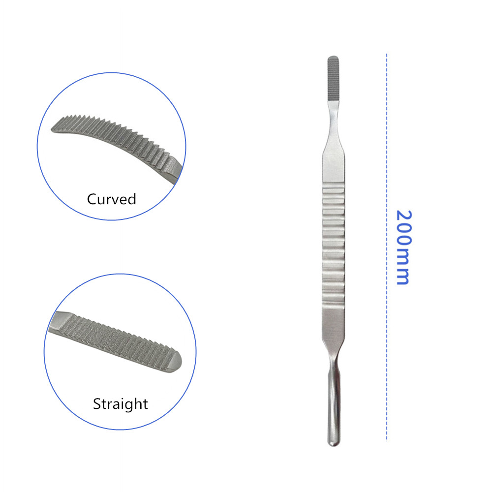 Bone File Trochlea Rasp Bone Joint Operation Bone File Stainless Steel Orthopedic Veterinary Instrument Pet