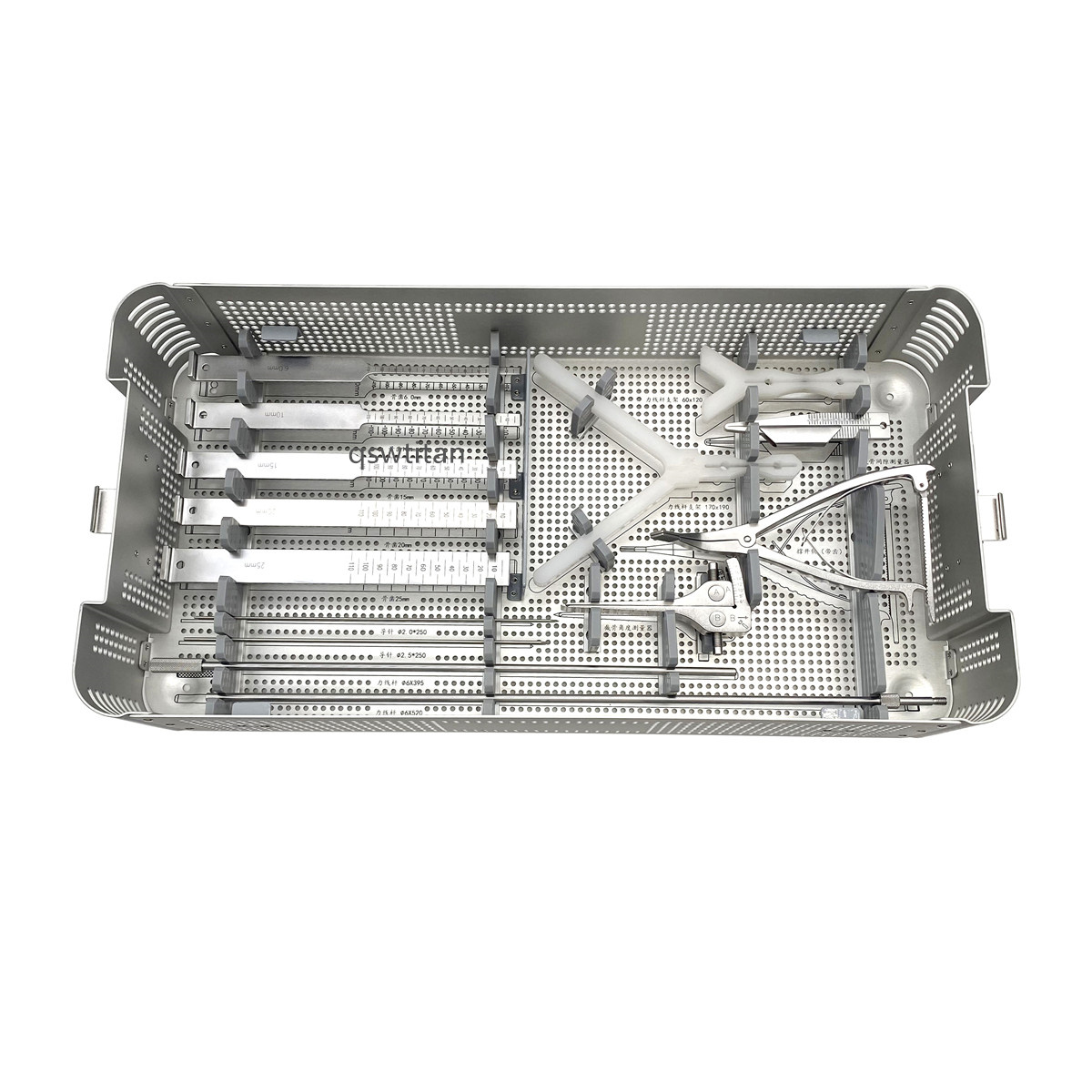 Orthopedic HTO Surgical Instrument Kit High Tibial Osteotomy Instrument Set for Osteotome Substitution Arthrectomy