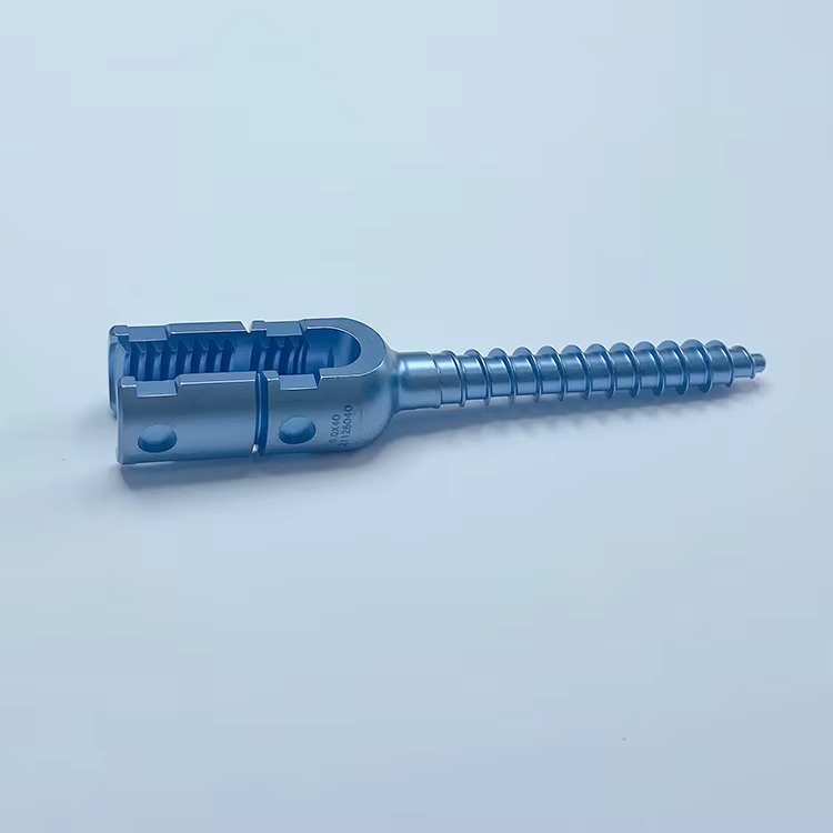 Orthopedic Implants Surgery Spine 6.0MM Titanium Reduction Monoaxial Pedicle Screw Hospital Use Lifetime Warranty