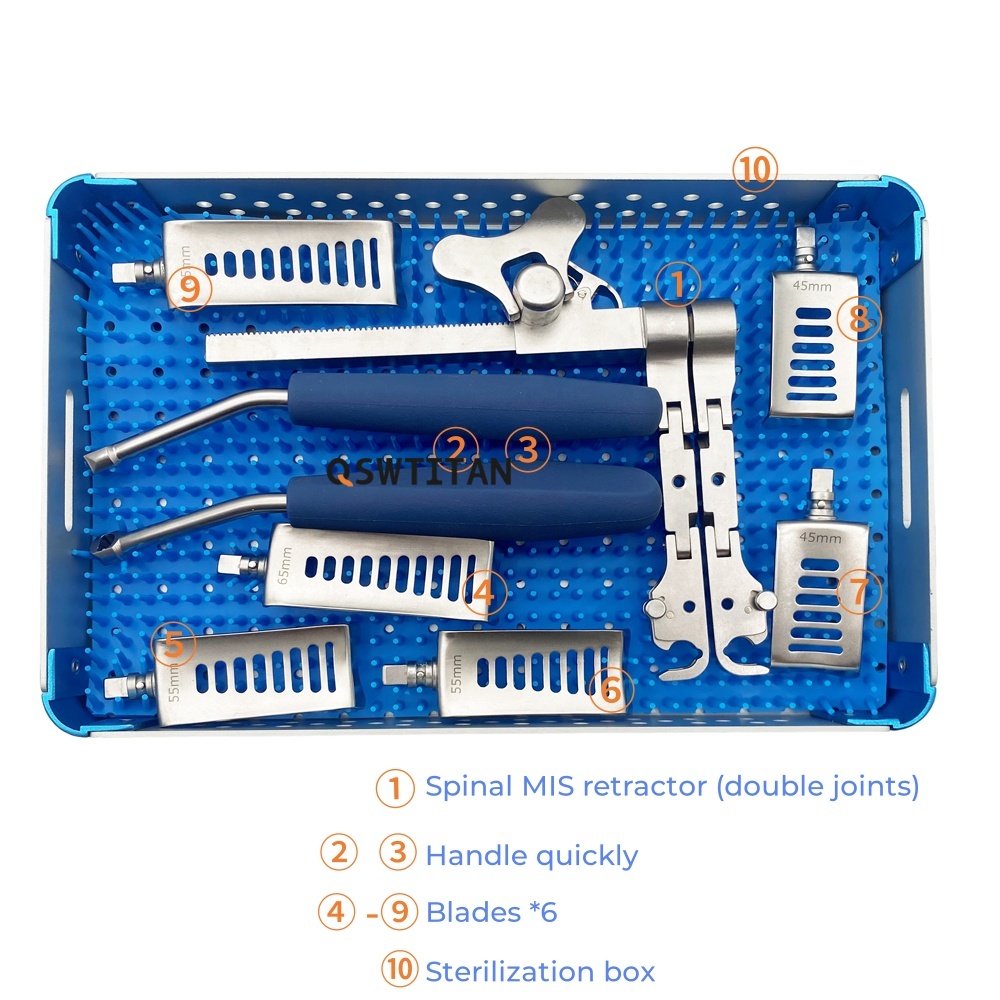 Cervical retractor set package view