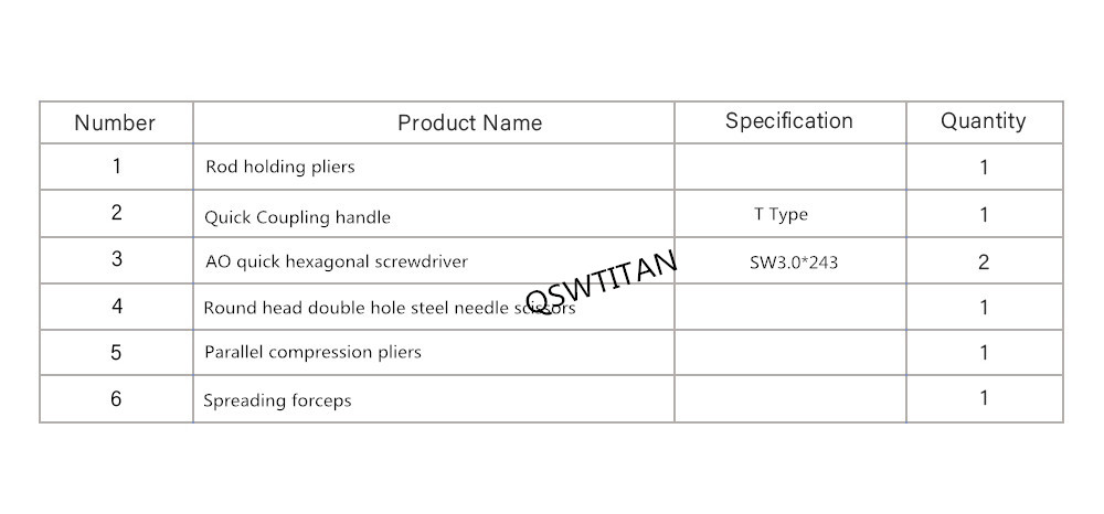 Spinal Distractor Instrument Set - Detail 4