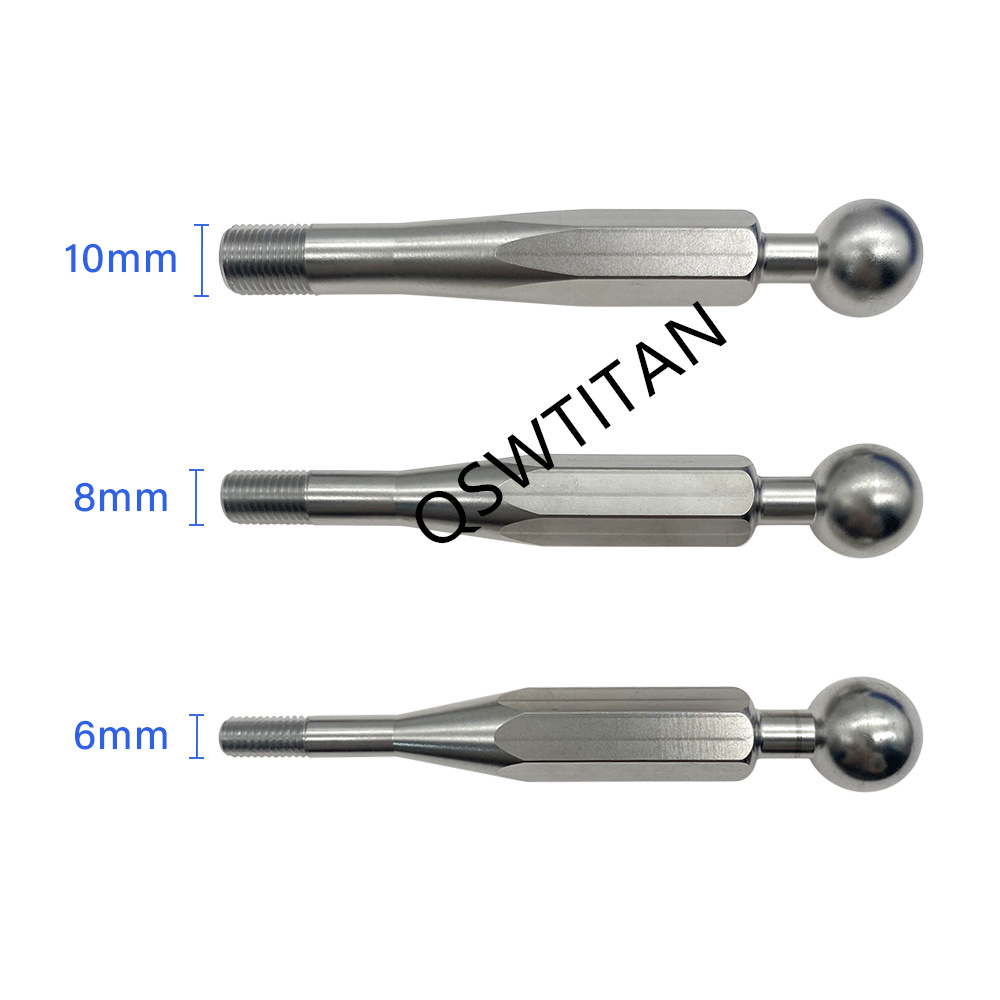 Stainless Steel Intramedullary Nail Extractor Quick Extractor with Silicone Handle Autoclavable Orthopedic Instrument