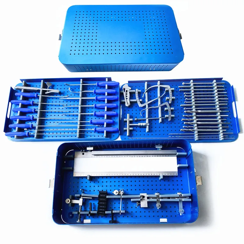 Surgical Instrument Set ACL/pcl Reconstruction Arthroscopy Instruments for Knee C-Type Drill Guide Sight Instruments Kit