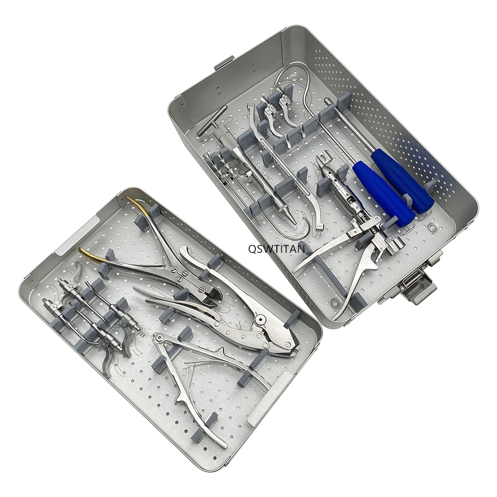 Orthopaedic Cable System Instrument Set Wire Passer Wire Tightener Forceps Set Orthopedic Set for Bone Trauma
