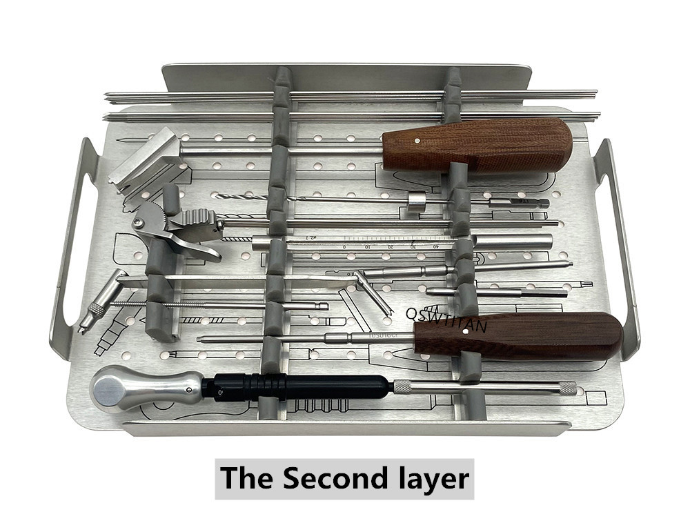 2.7 Osteotomy Set Small Fragment Locking Plate Instrument Kit Orthopedic Surgery Instruments