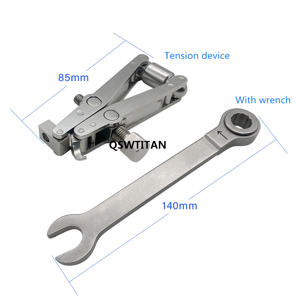 Articulated tension device detailing