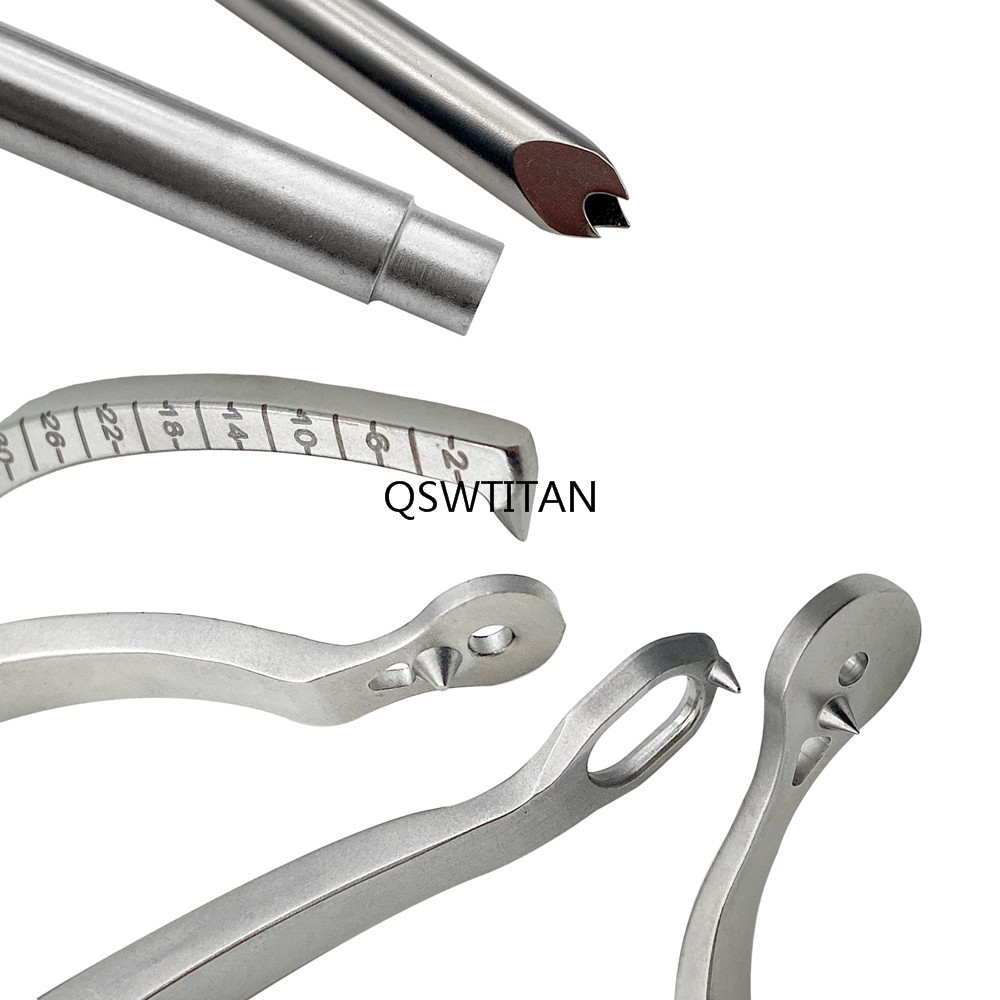Stainless Steel Adjustable C-type Drill Guide Sight for Knee Ligament Shoulder Aimer Guider Orthopedic Instruments
