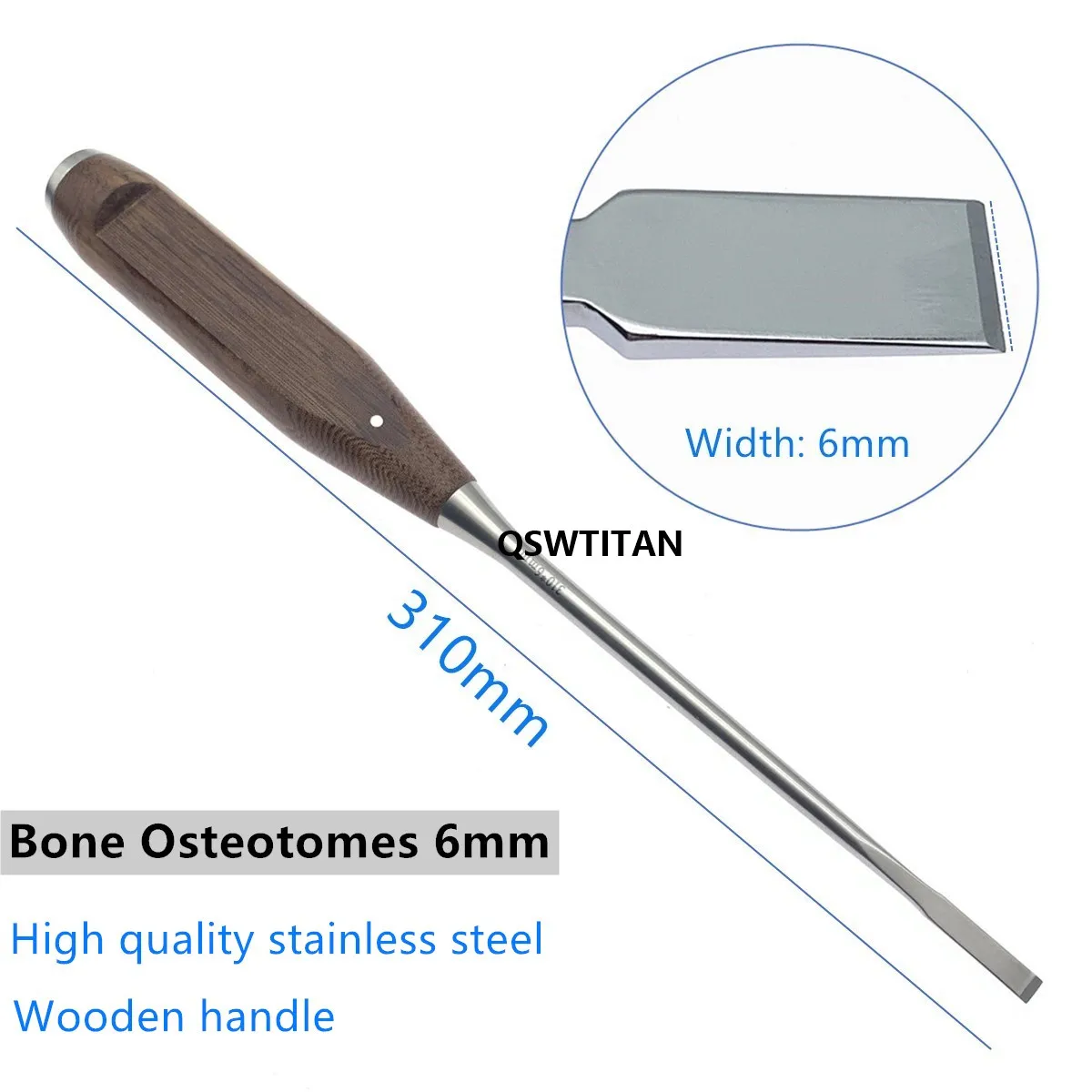 Orthopedic Surgical Osteotome Tip 4
