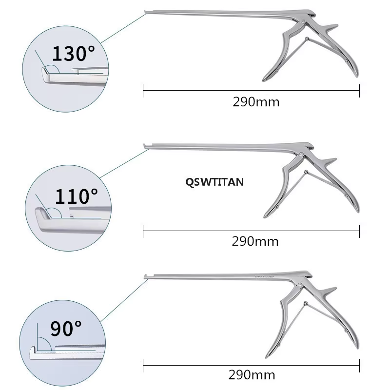 Kerrison Rongeurs Kerrison Rongeur Forceps Bone Rongeur Forceps 290mm Long Veterinary Orthopedics Instrument