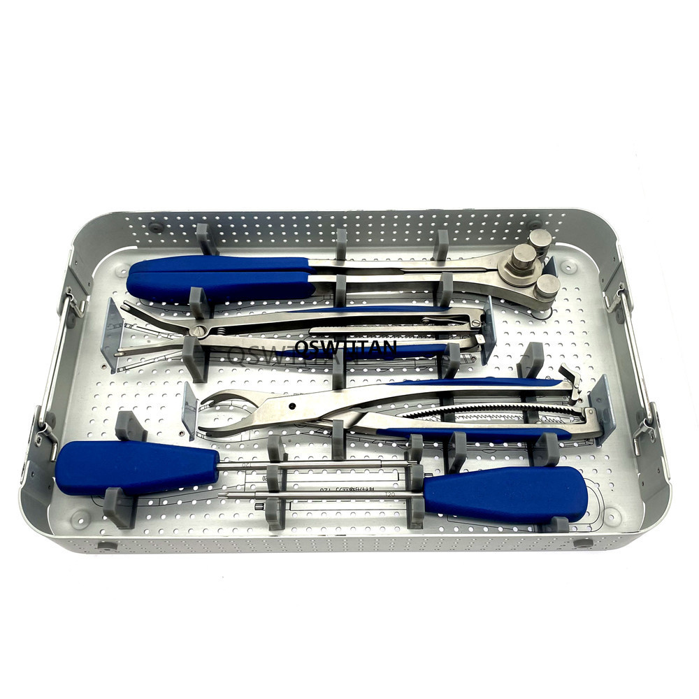 Spinal Lower Instrument Set  Orthopedic Plate Instrument Kit Surgical Instrument Kit Set