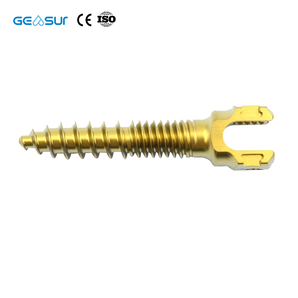 Geasure 5.5 System Titanium Straight Rod-Hospital Use Posterior Spinal Internal Fixation Class III Orthopaedic Implant 1 Year
