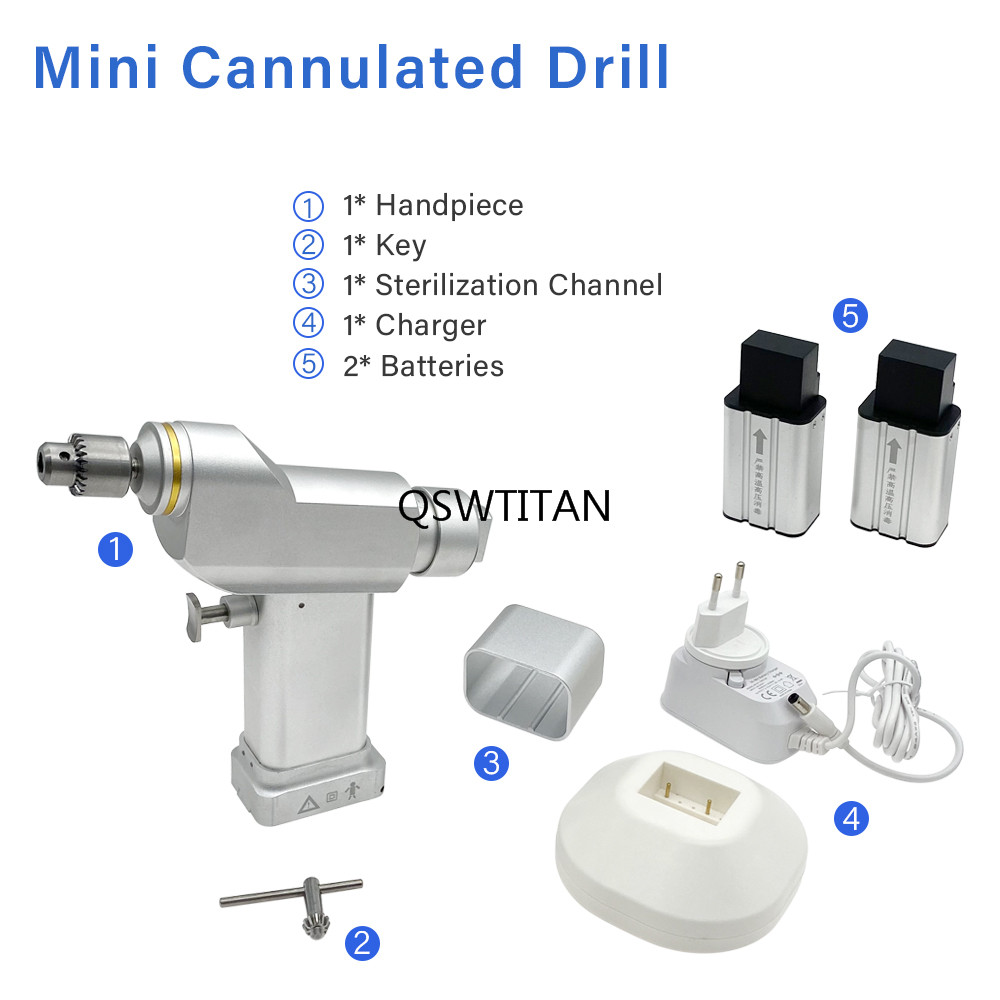 Orthopedic Mini Cannulated Drill Micro Electric Drill Pet Orthopedic Power Tools
