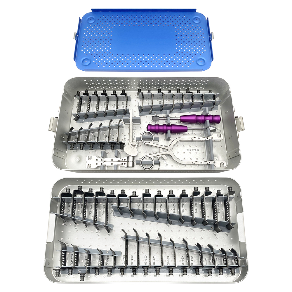 Stainless Steel Cervical Retractor System Spinal Retractor Medical Spinal Surgery Instruments Orthopedic Set