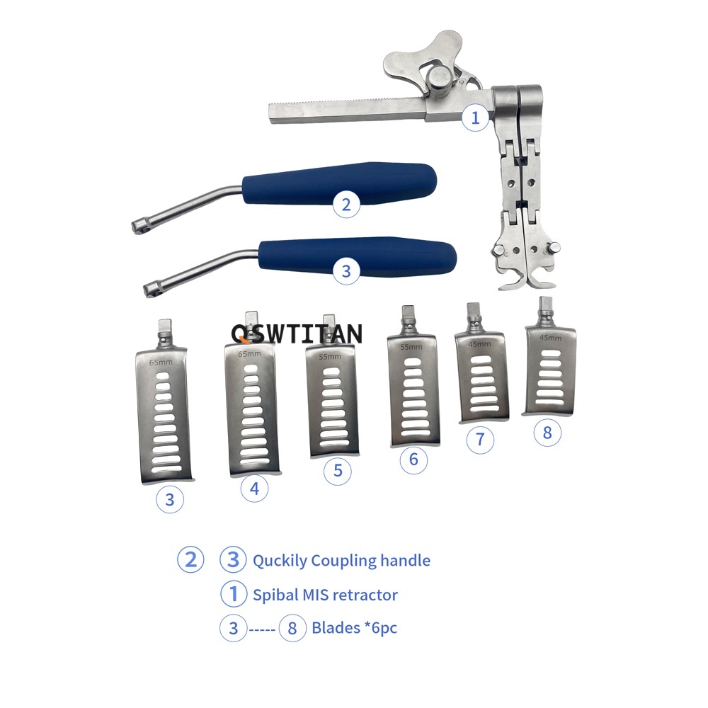 Cervical retractor set component 2