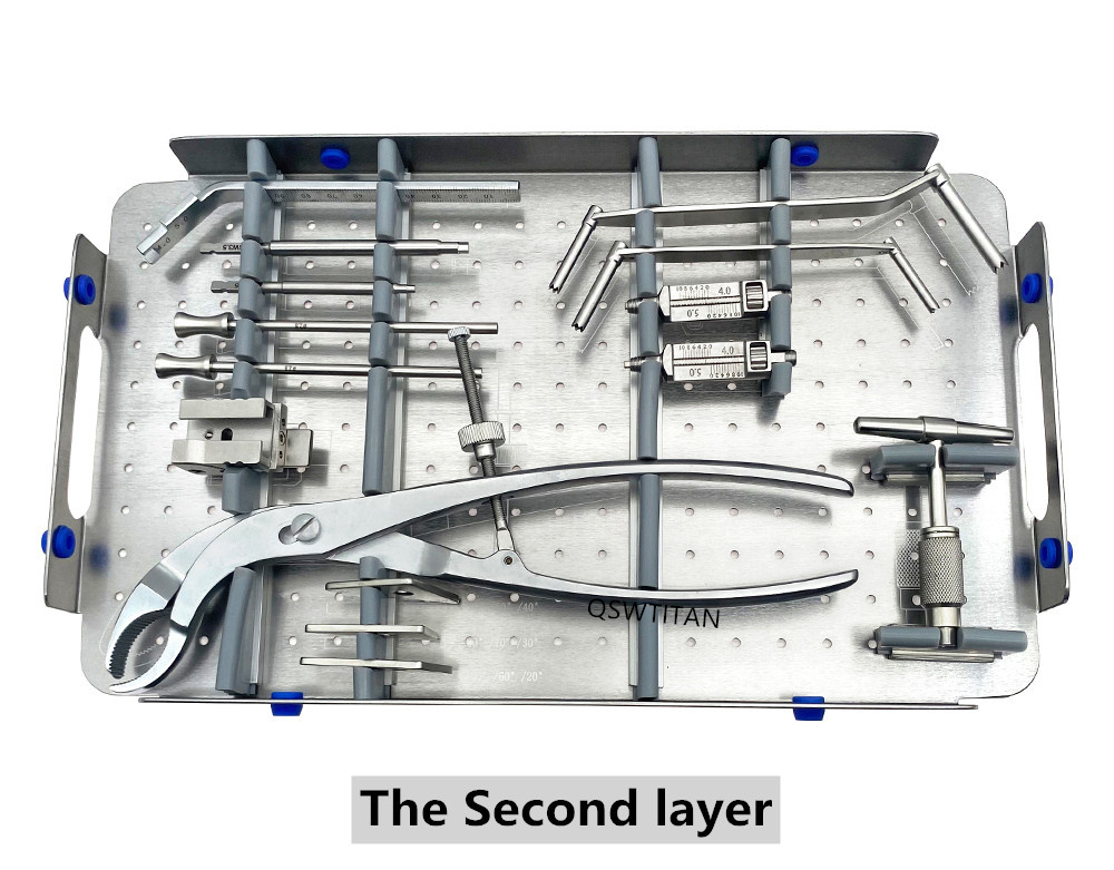 Orthopedic Instruments Locking Plate Instrument Kit for 4.0/5.0 Paediatrics Osteotomy Instrument Kit