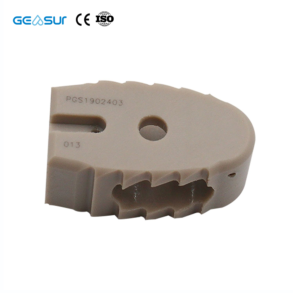 Geasure Titanium Coated PEEK OLIF Cage System-CE Approved Class III Lumbar Interbody Fusion Orthopedic Implant for Hospital Use
