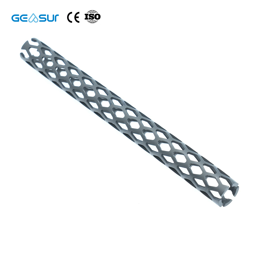 Geasure Jiangsu China Manufacture Class III Medical Spine Titanium Mesh-Orthopedic Implants Fusion Cage 1 Year Warranty