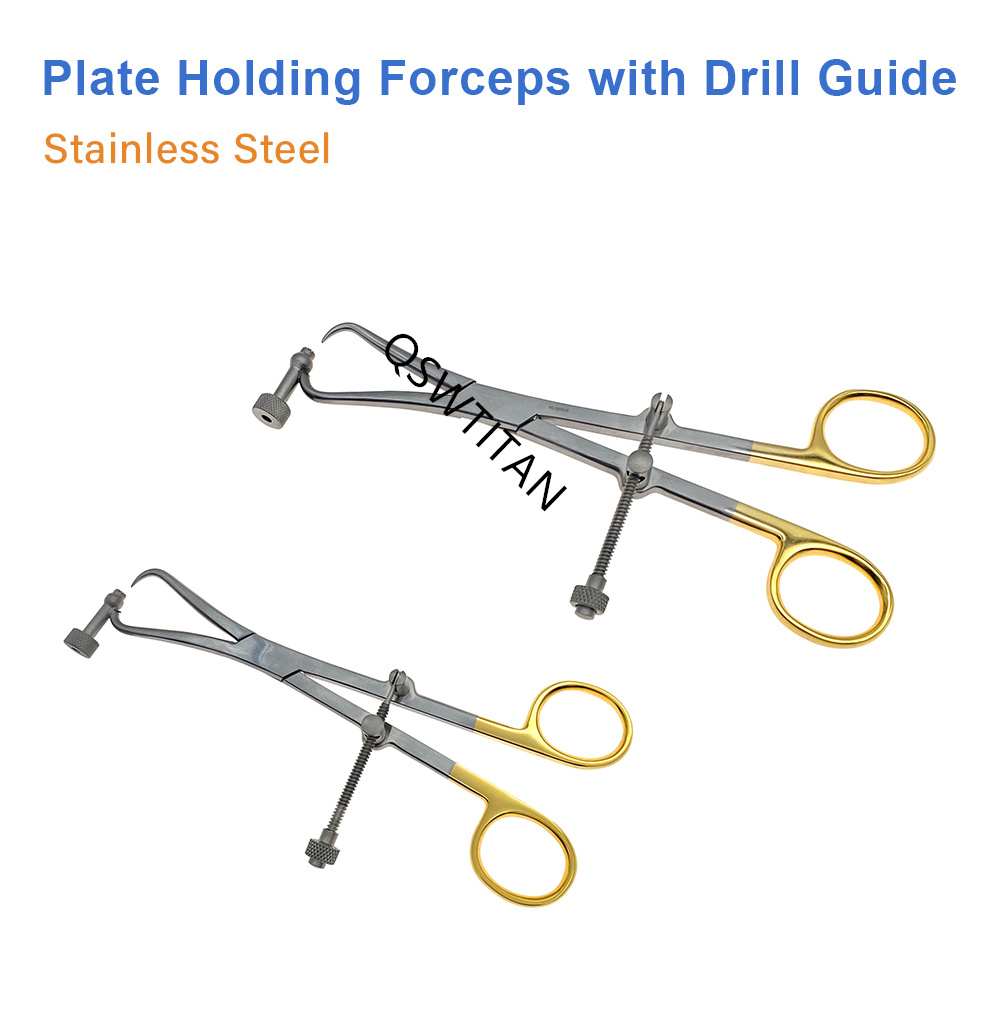 Plate Holding Forceps with Drill Guide Detail 1