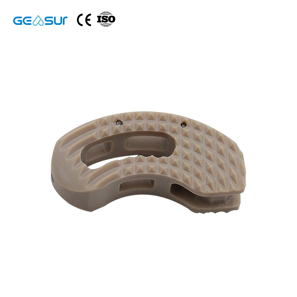 Geasure Discounted Titanium Coating OLIF Lumbar Interbody Fusion Peek Cage System Class III Orthopedic Surgery Implant 1 Year