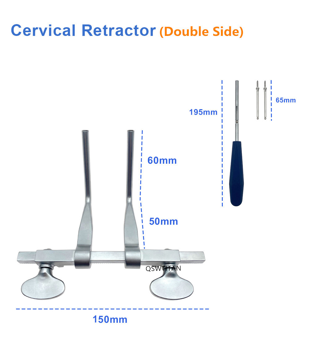 Orthopedic Cervical Distractor Surgical Tool Stainless Steel Vertebra Retractor Orthopedic Instrument