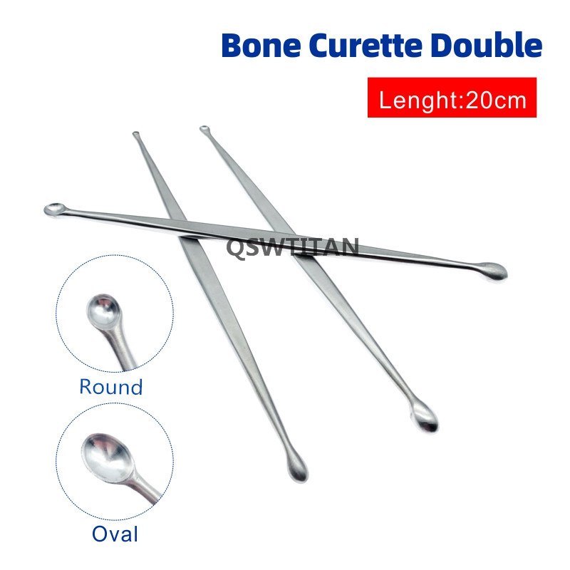 Bone Curette Double Head Detail 1
