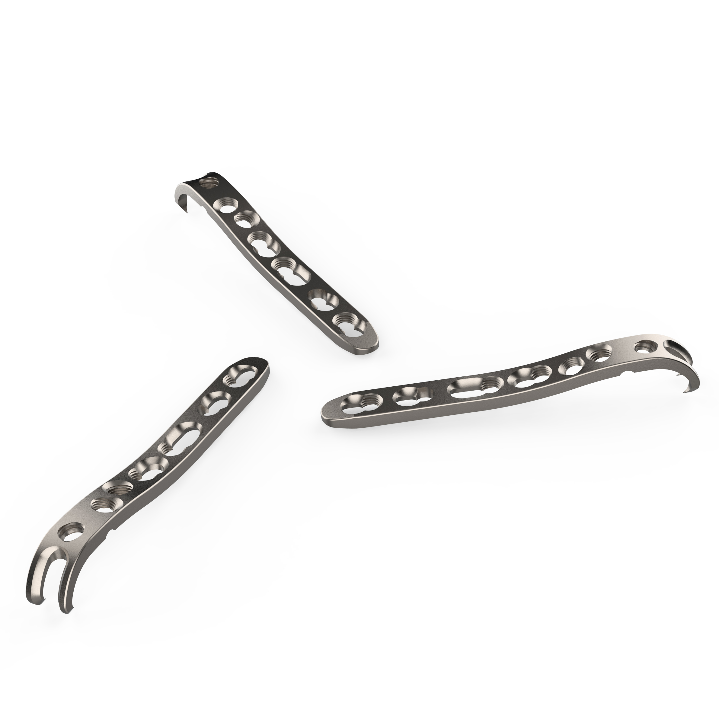 CANWELL Titanium for Distal Ulna Hook Locking Plate Mini Compression Bone Orthopedic Implants Trauma Fracture Surgery CE OEM