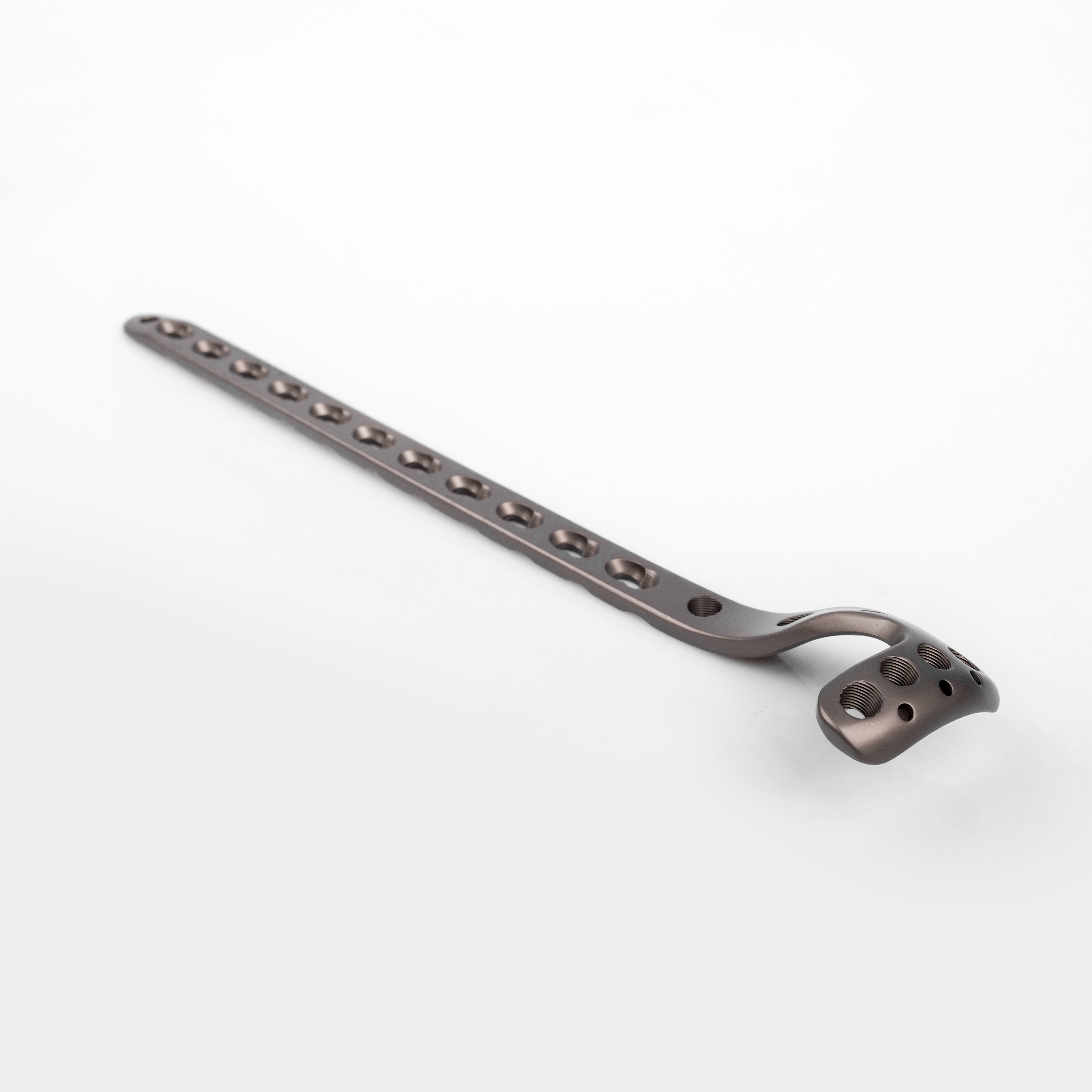 CANWELL OEM Titanium Proximal Lateral Tibial Locking Plate 3.5mm Compression Bone Orthopedic Implants Trauma Fracture Surgery