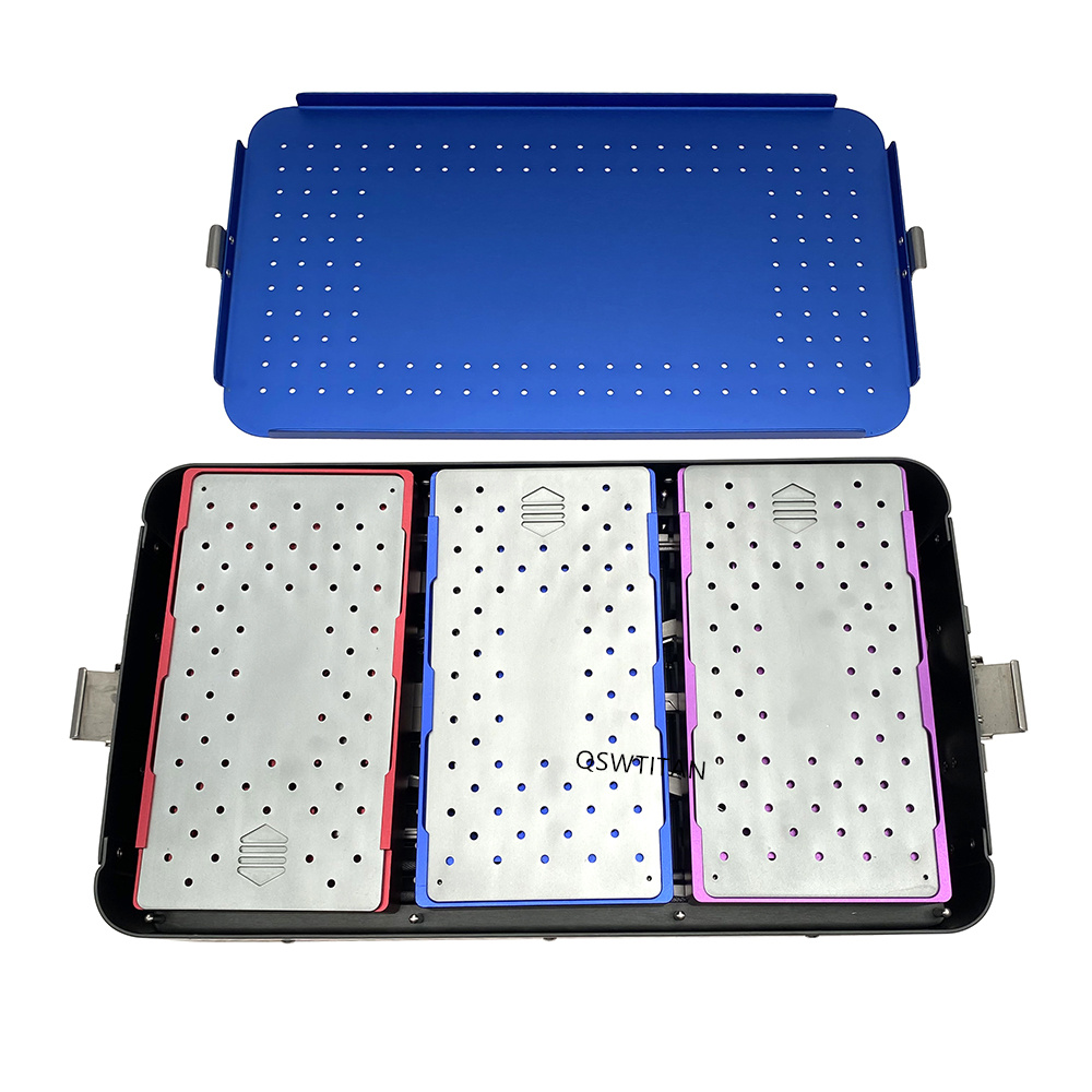 Orthopedic Surgical Instrument Plate and Screw Implant Mini Fragment Titanium Locking Plate Set For Finger Palm Bone Trauma