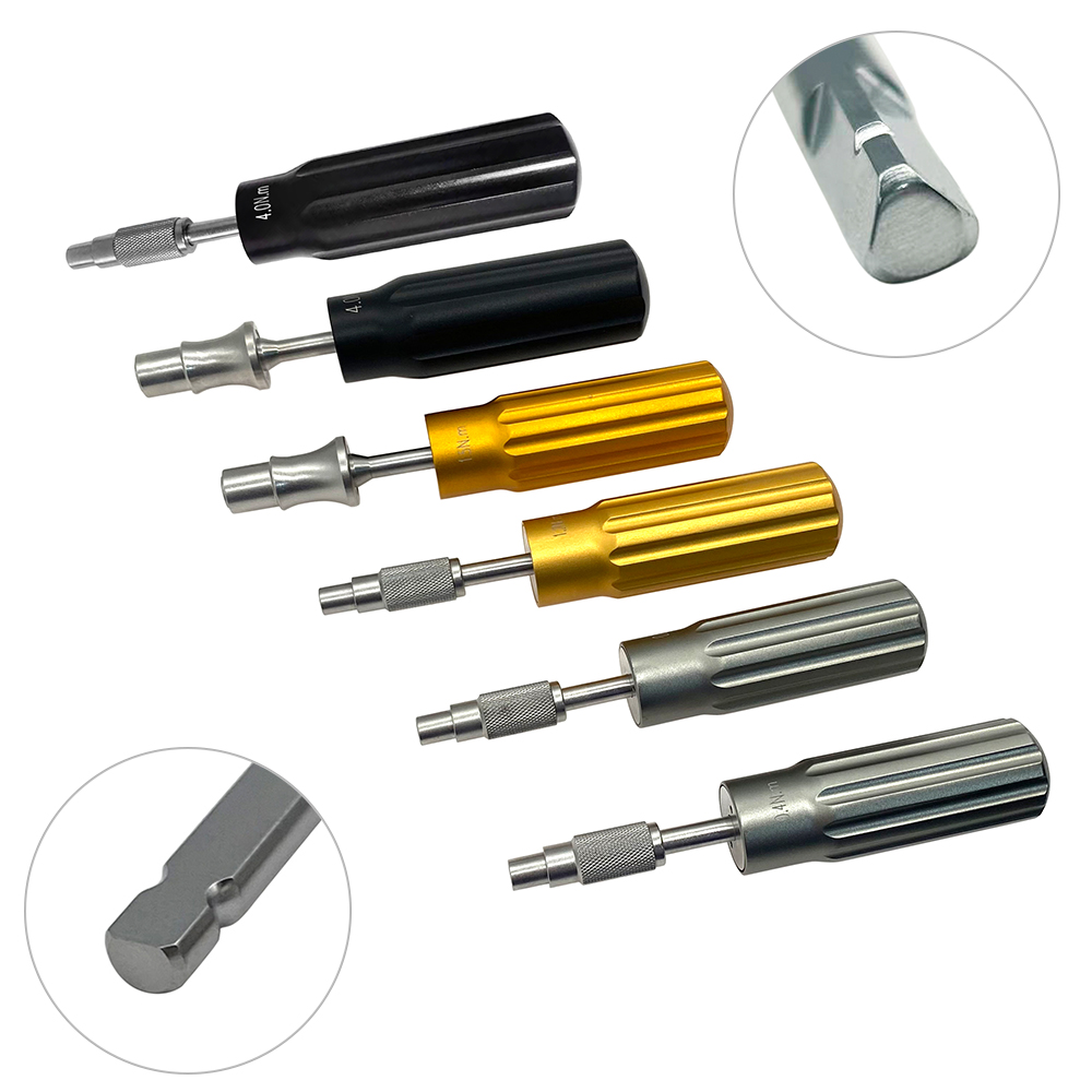 Torque Limiting Screwdriver Handle 1pc Stainless Steel for Locking Screw Orthopedic Instruments