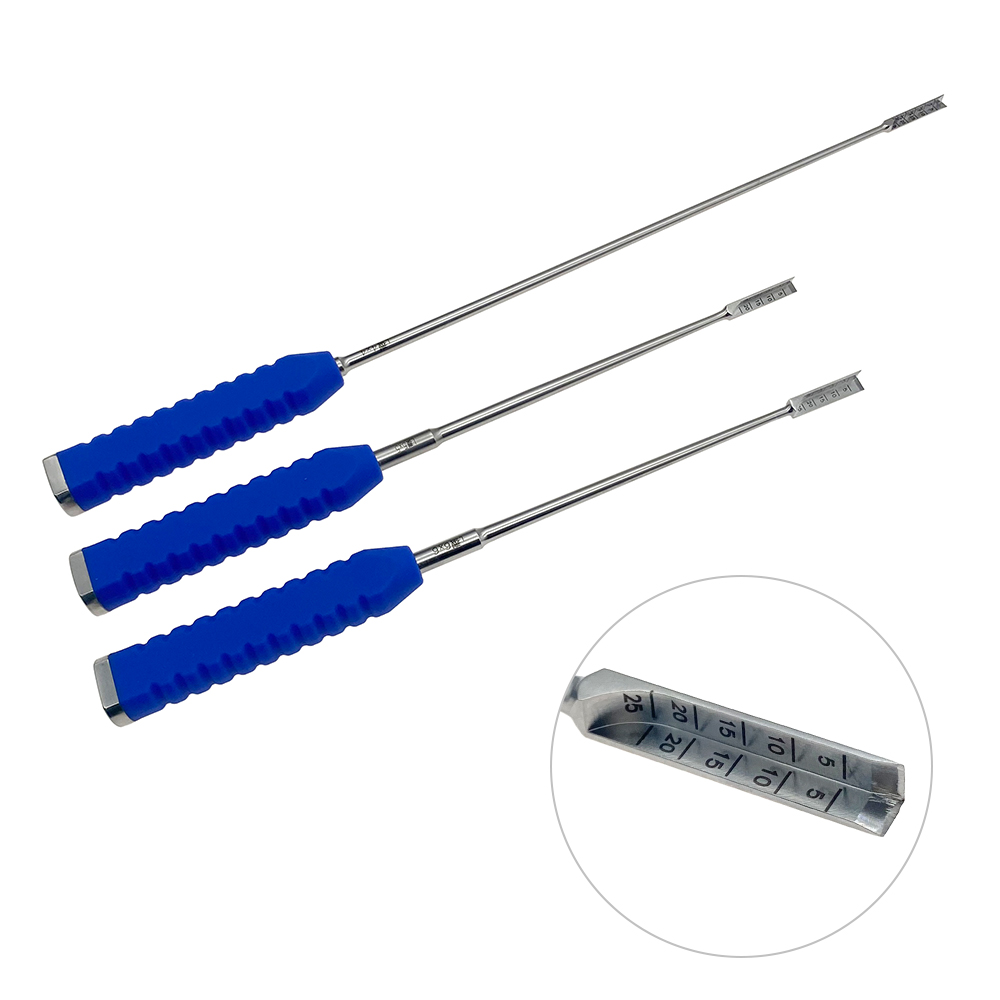 Stainless Steel L-shaped Bone Knife Bone Osteotomy Autoclavable Acetabular Knee Right Angle Osteotomy Orthopedic Instrument