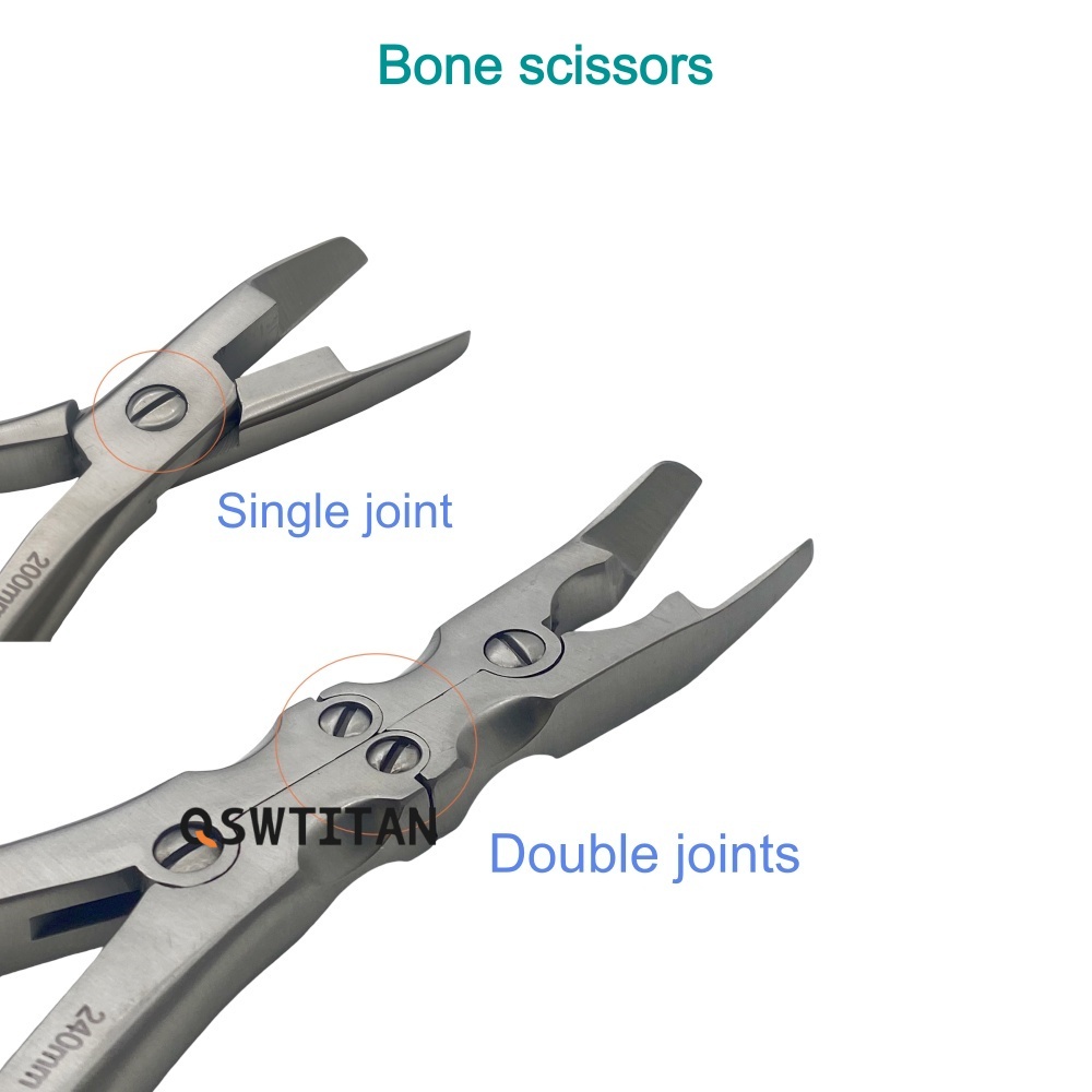 Medical Single/double Joint Bone Scissors Bone Cutter Scissors Orthopedics Surgery Instruments