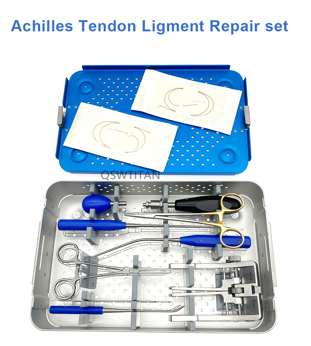 Orthopedic Achilles Tendon Ligament Repair Set Stainless Steel Orthopedic Surgical Instrument