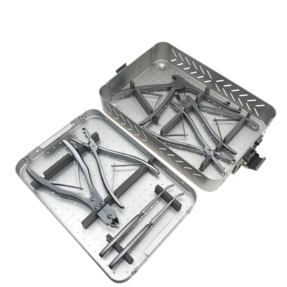 Orthopedic Set Rib Plate Instrument  Trauma Orthopedic Surgical Instrument Set