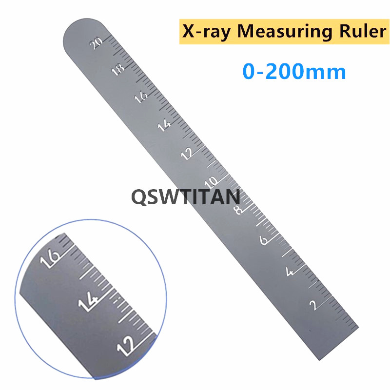Orthopedic X-ray Measuring Ruler Perspective Development Film Stainless Steel/titanium  Caliper Measuring Tool