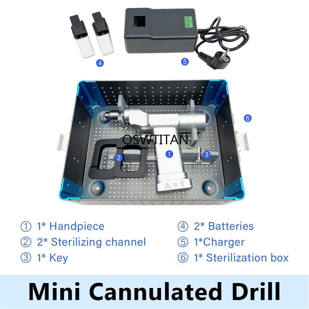 Mini Cannulated Drill Operational View 1